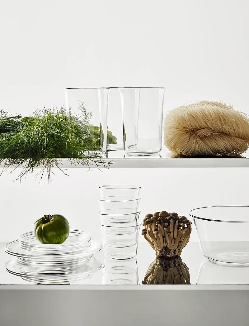 Kosta Boda - Innocent plate 195mm 2-pack - frühstücksteller - clear - 4