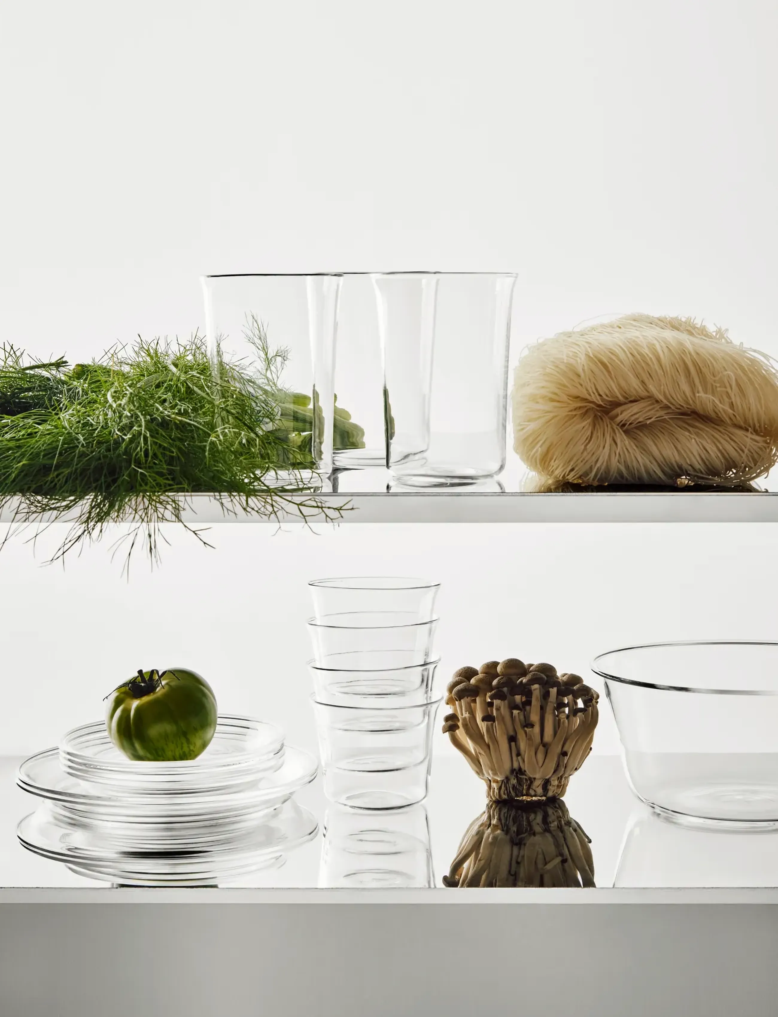 Kosta Boda - Innocent plate 195mm 2-pack - väikesed taldrikud - clear - 4