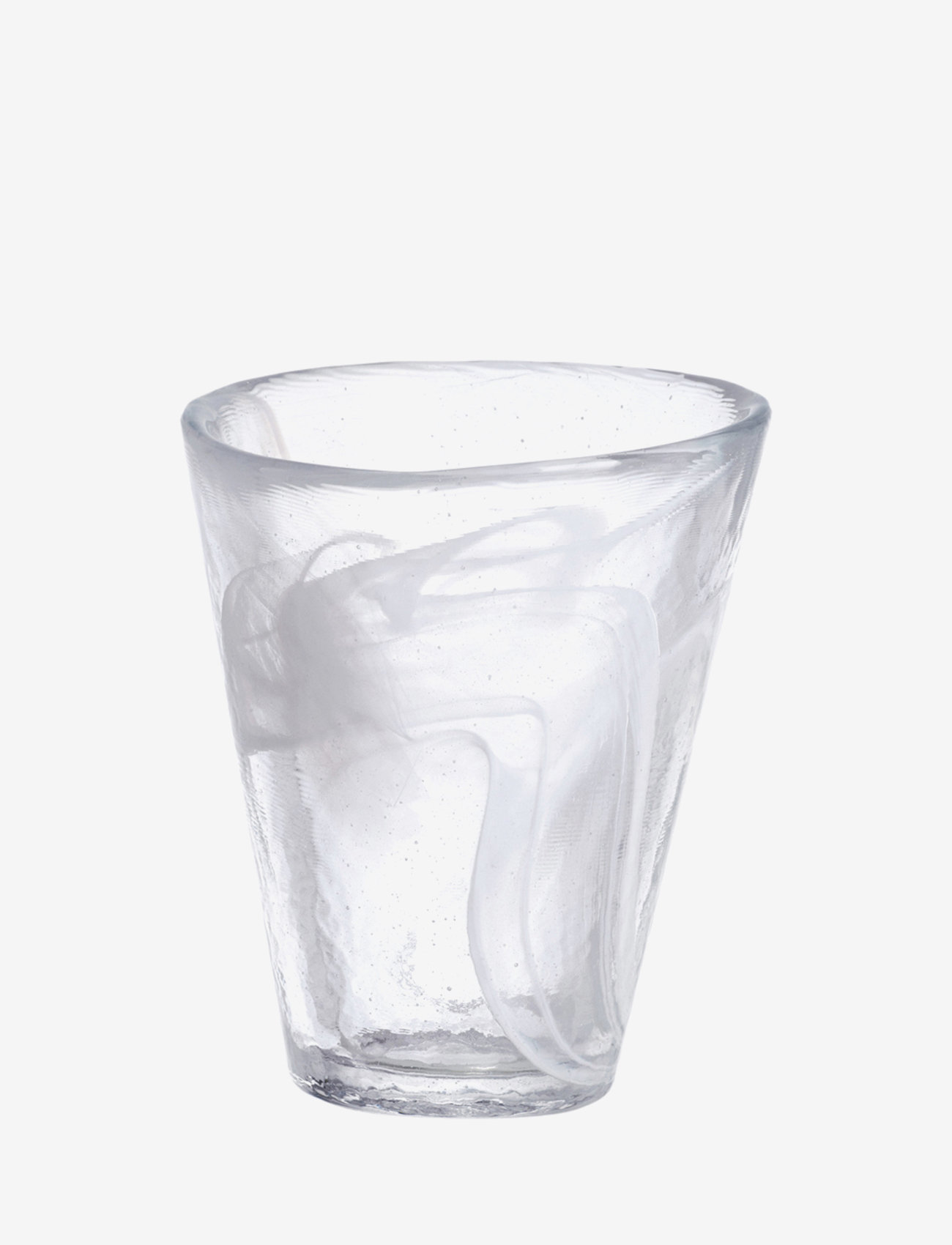 Kosta Boda - MINE WHITE TUMBLER 30CL - drinking glasses & tumblers - white - 0