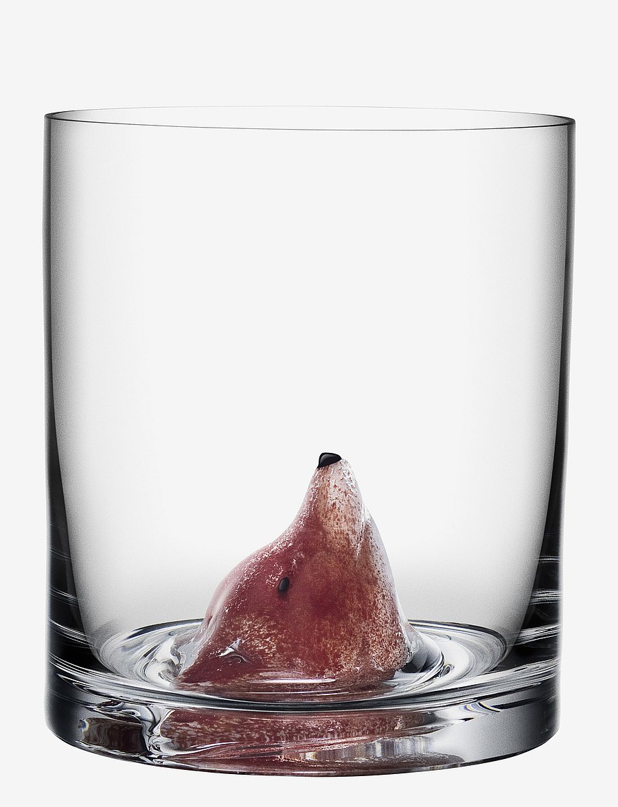 Kosta Boda - NEW FRIENDS TUMBLER FOX 46CL (40CL) - clear - 0