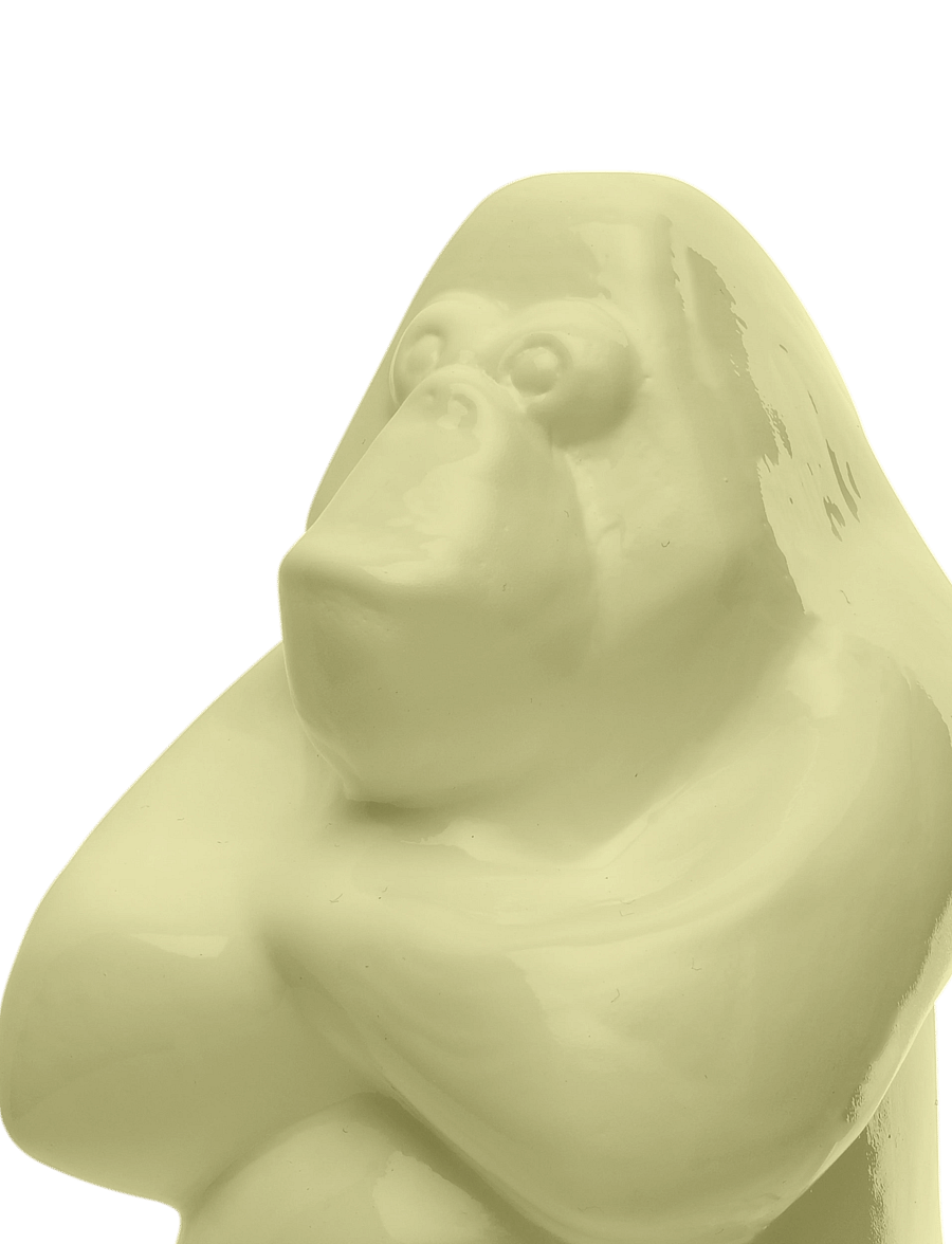 Kosta Boda - Gabba Gabba Hey - banana milk - 5