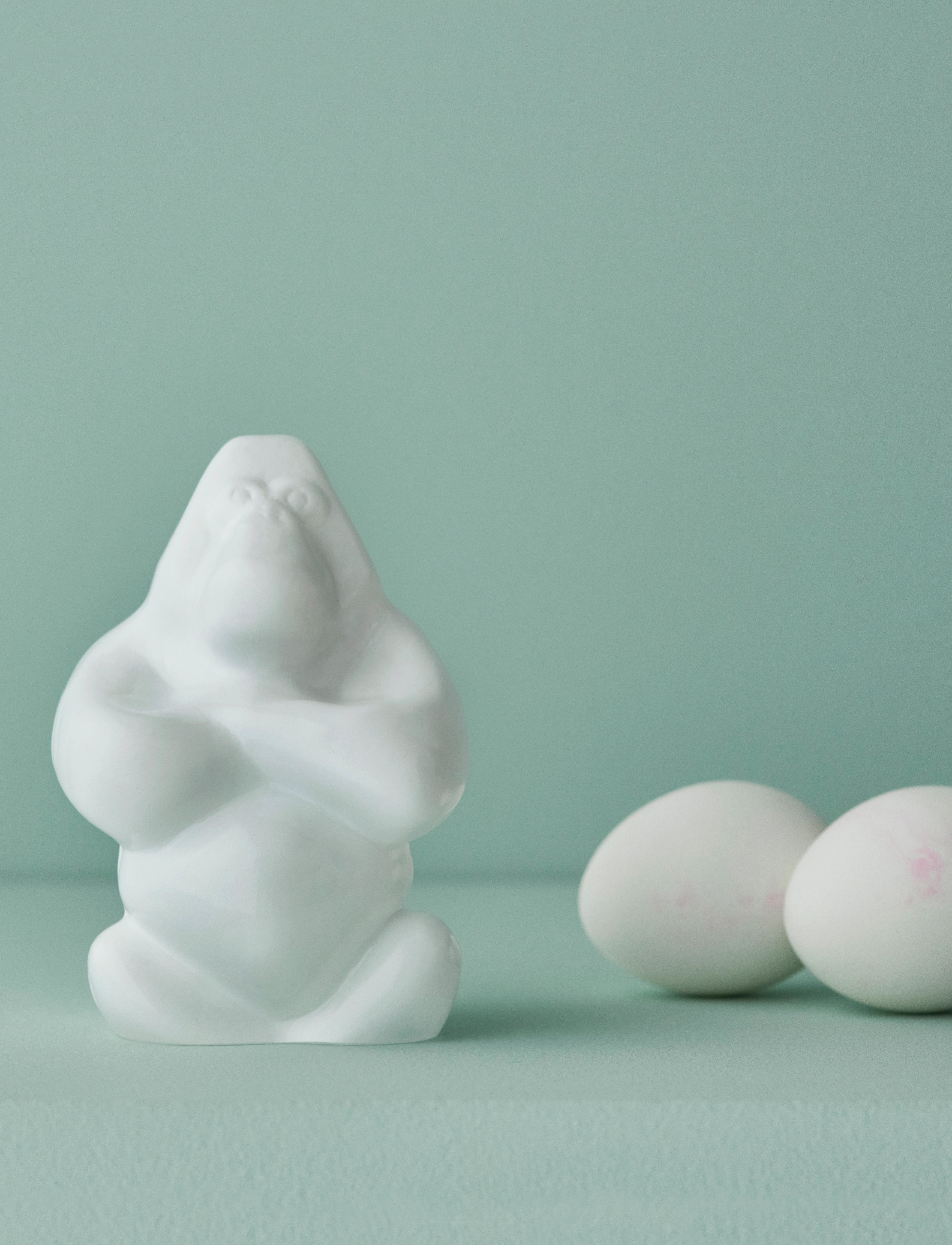Kosta Boda - Gabba Gabba Hey cloudy white 120mm - cloude white - 4