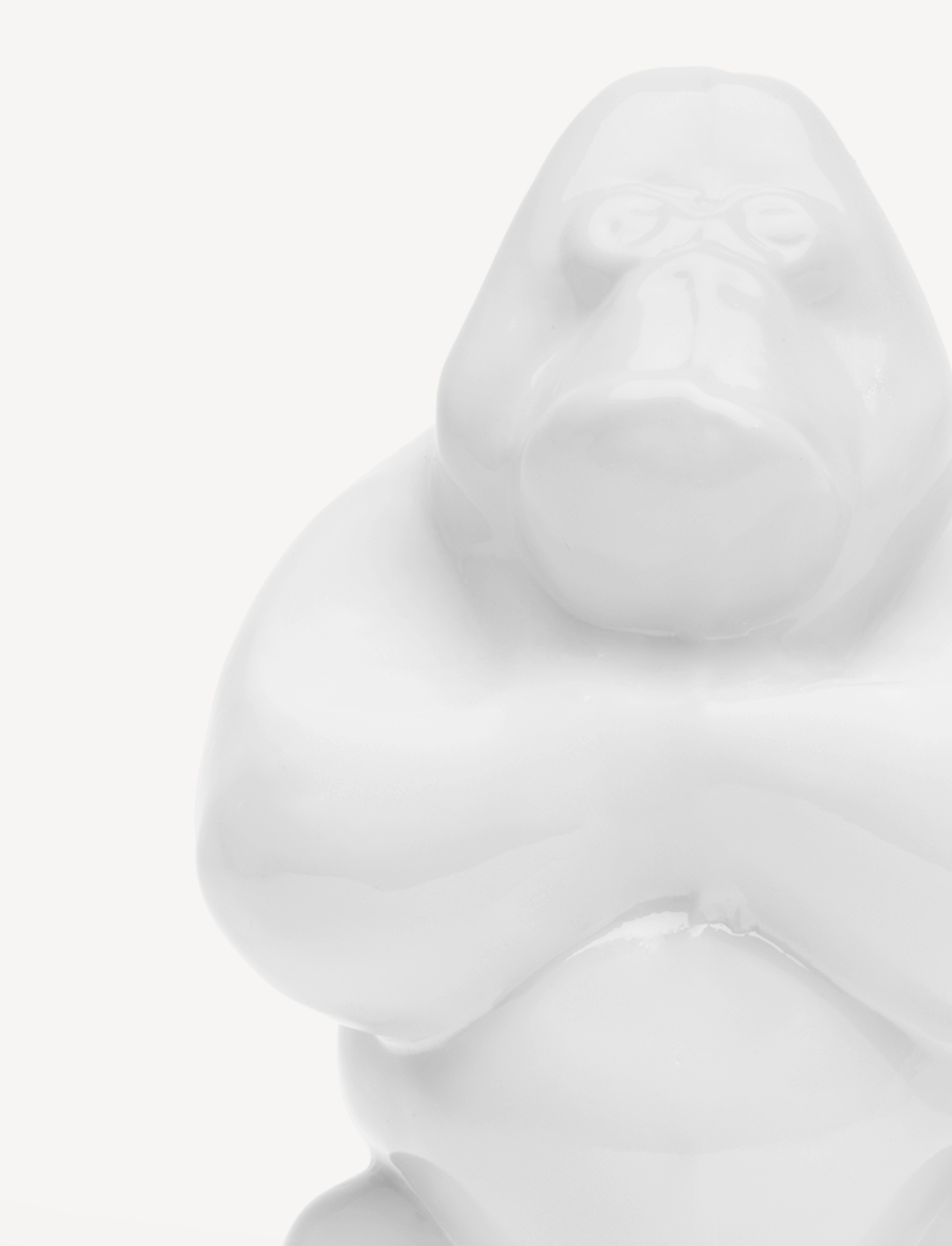 Kosta Boda - Gabba Gabba Hey cloudy white 120mm - cloude white - 5
