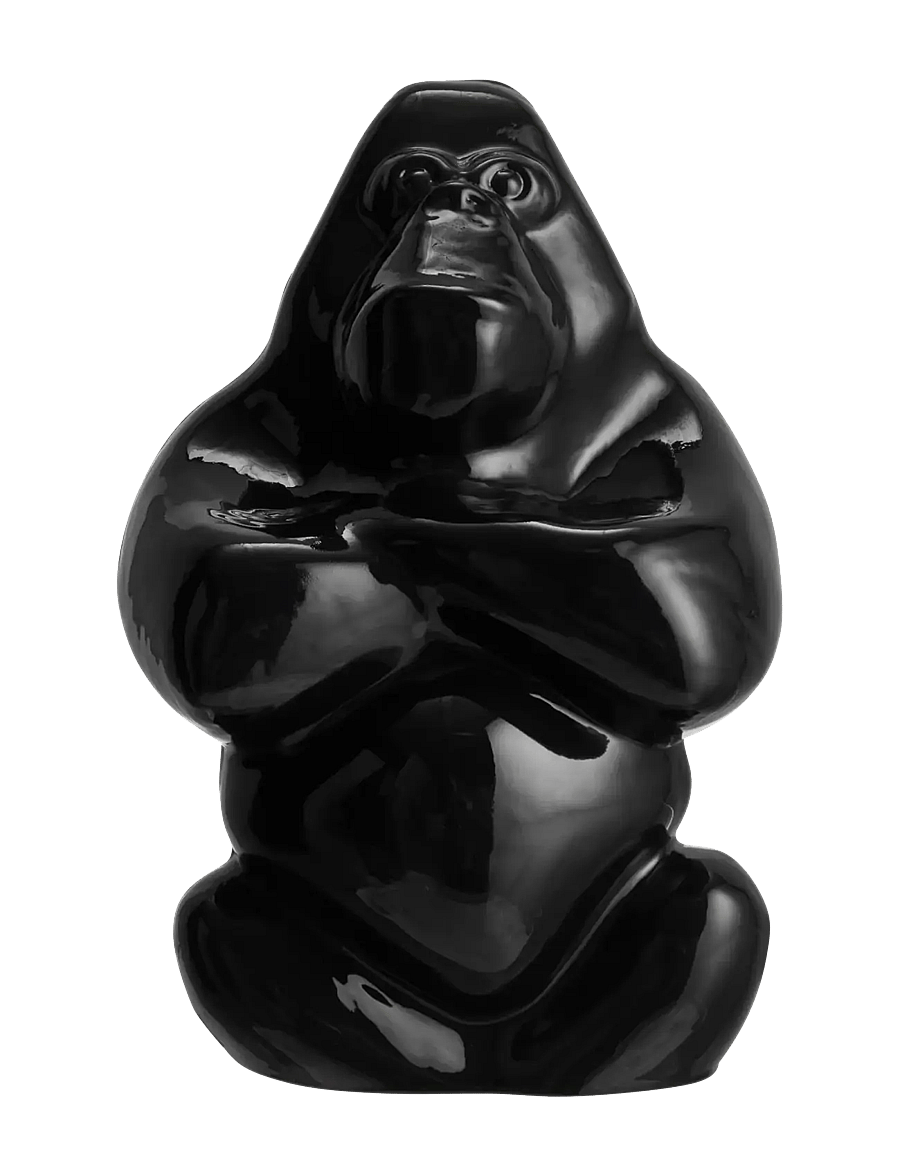 Kosta Boda - Gabba Gabba Hey svart 120mm - black - 1