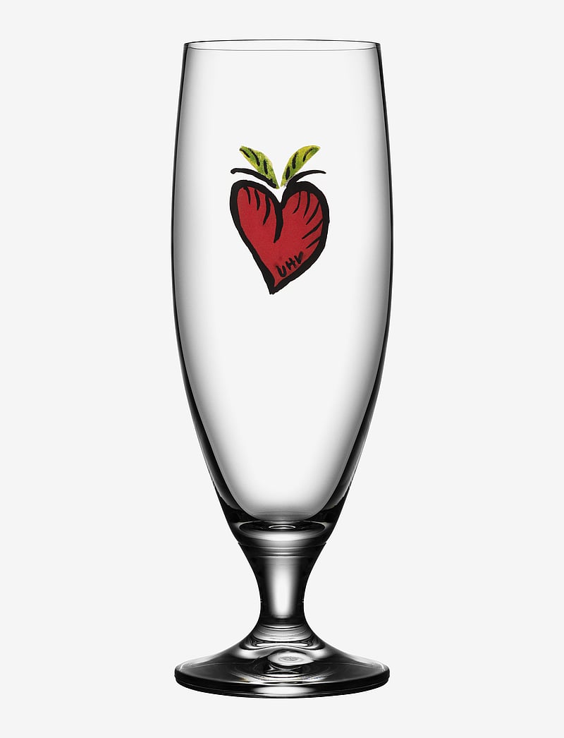 Kosta Boda - FRIENDSHIP BEER HEARTS 50CL - biergläser - clear - 0