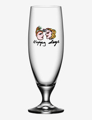 Kosta Boda - FRIENDSHIP BEER HAPPY DAYS 50CL - lowest prices - clear - 0