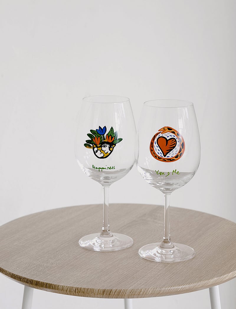 Kosta Boda - FRIENDSHIP WINE HAPPINESS 50 CL - rotweingläser - clear - 1