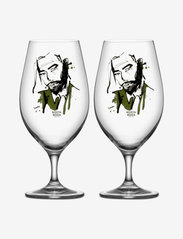 Kosta Boda - ALL ABOUT YOU/WANT HIM (GREEN) BEER 2-PACK 40CL - Ølglas - green - 0