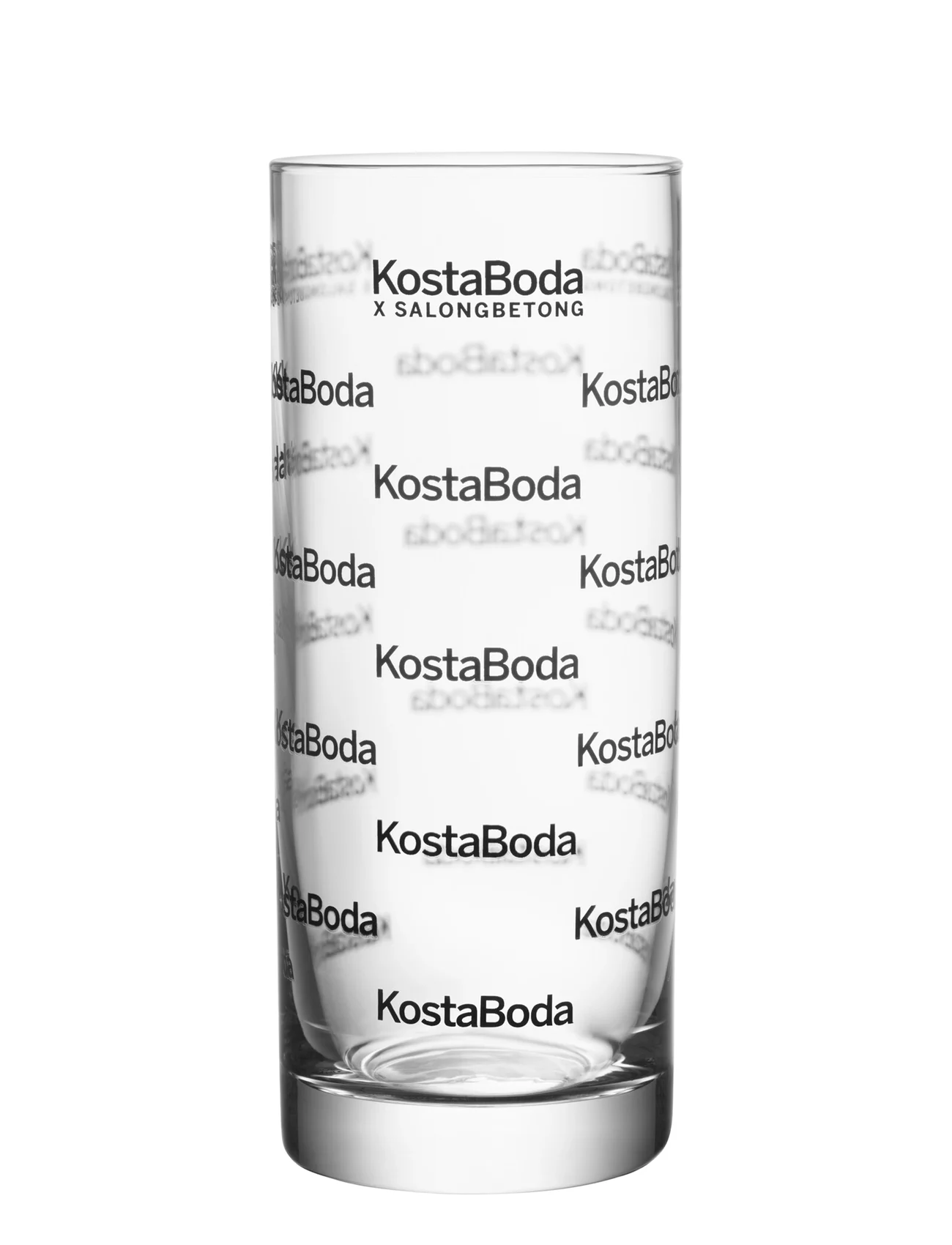Kosta Boda - SALONG BETONG HIGHBALL 33CL 2-P - laveste priser - clear - 0
