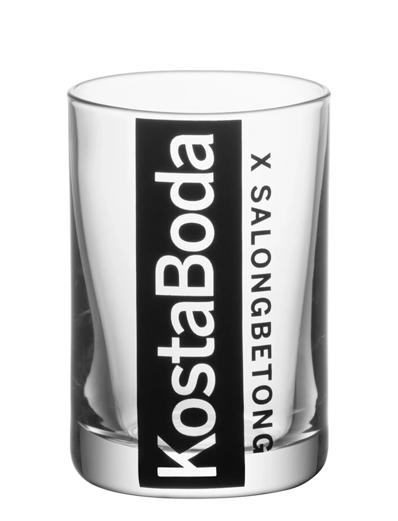 Kosta Boda - SALONG BETONG SHOT 6CL 2-P - lowest prices - clear - 0