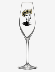 All about you Let´s celebrate you flute champagne glass 2-pack, Kosta Boda