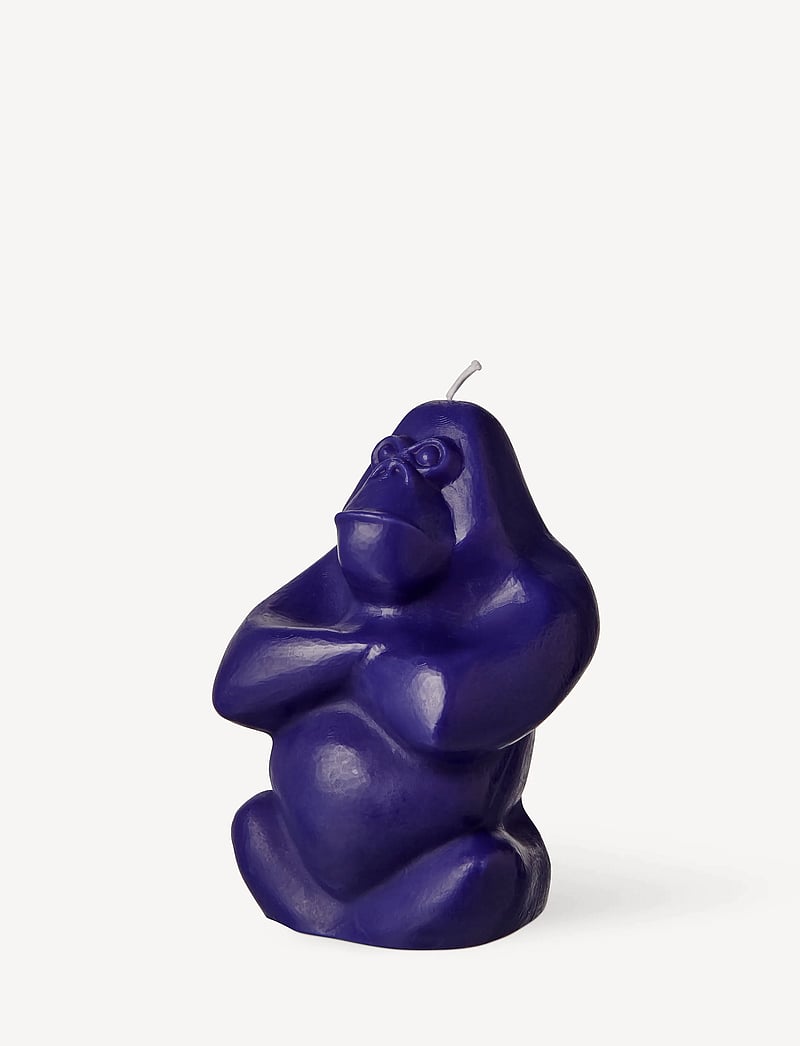 Kosta Boda - Gabba Gabba 115mm - blockkerzen - blue - 3