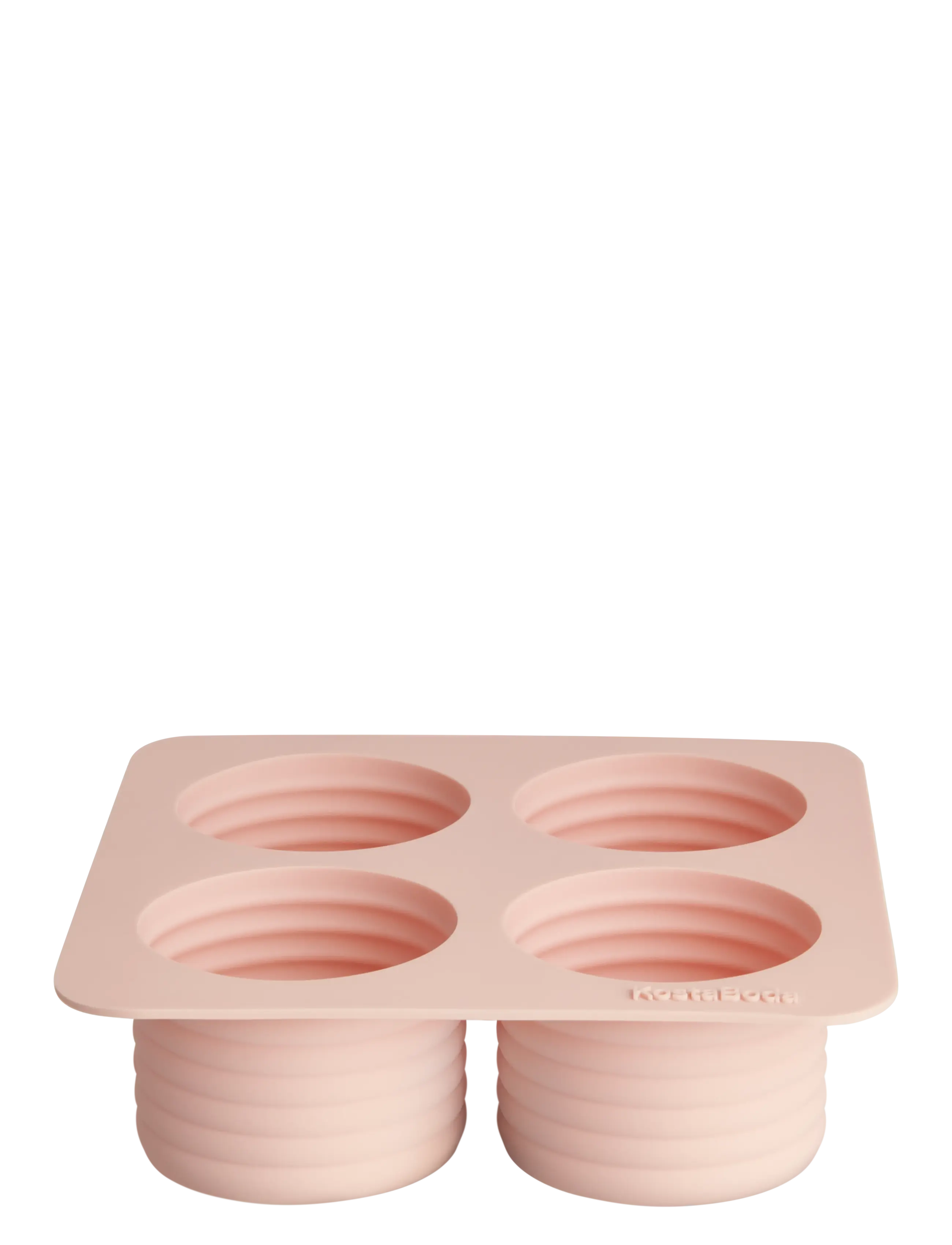 KOSTA BODA Viva Isterningsform, Puderrosa, 4 Stk., 13 Cl Pink - 13 CL - Unisex