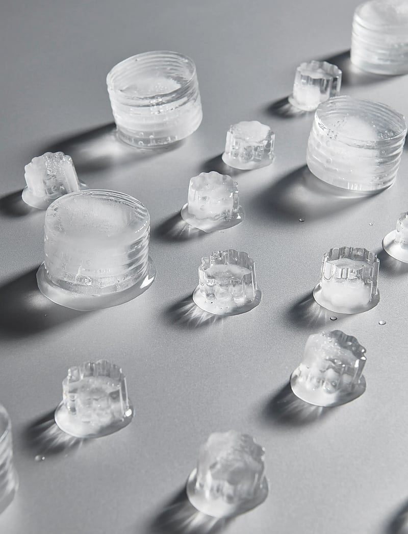 Kosta Boda - Viva iskubsform puderrosa 4st 13cl - eiswürfelbehälter - puderpink - 1