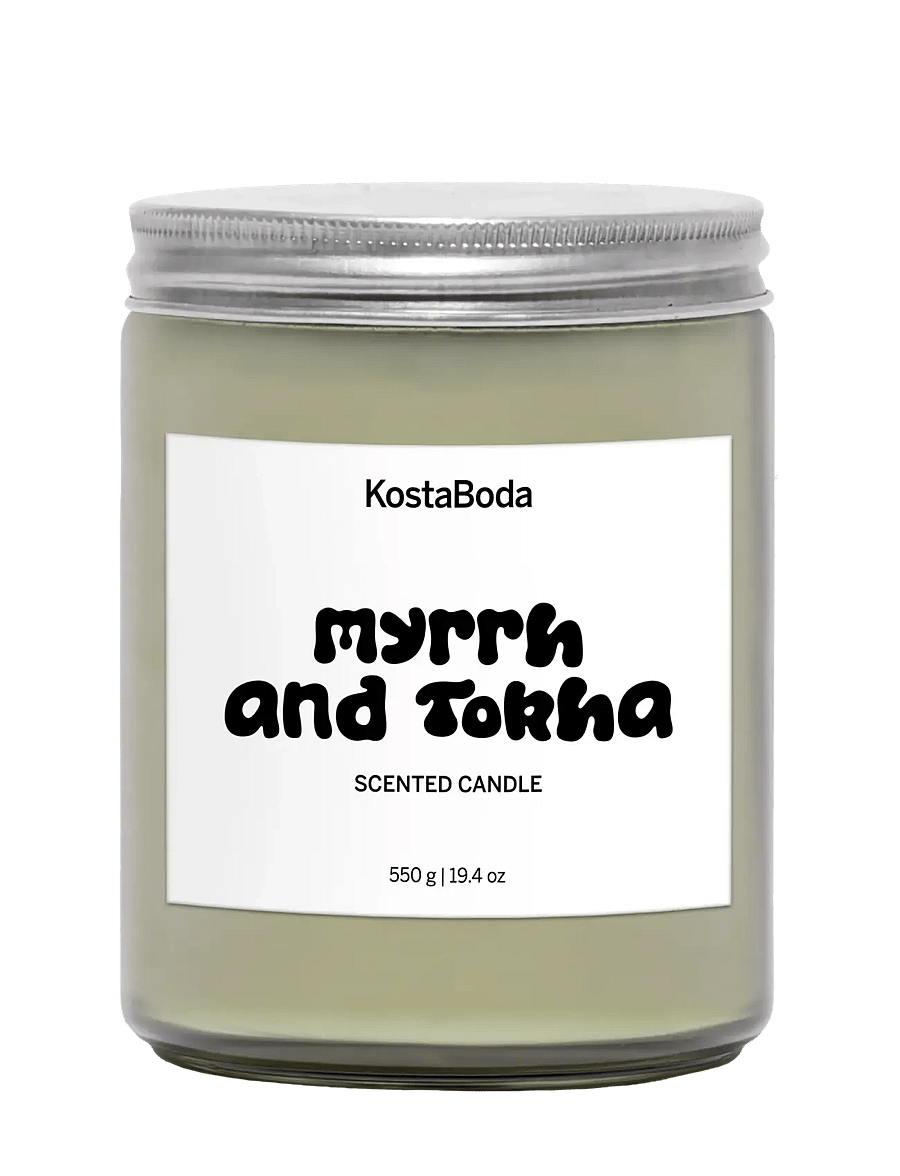 Kosta Boda - Mind Doftljus 550gr Myrrh & Tokha - above 500kr - green - 1