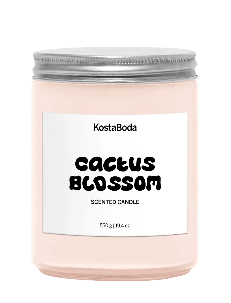 Kosta Boda - Mind Doftljus 550gr Cactus Blossom - mellem 200-500 kr - pink - 1