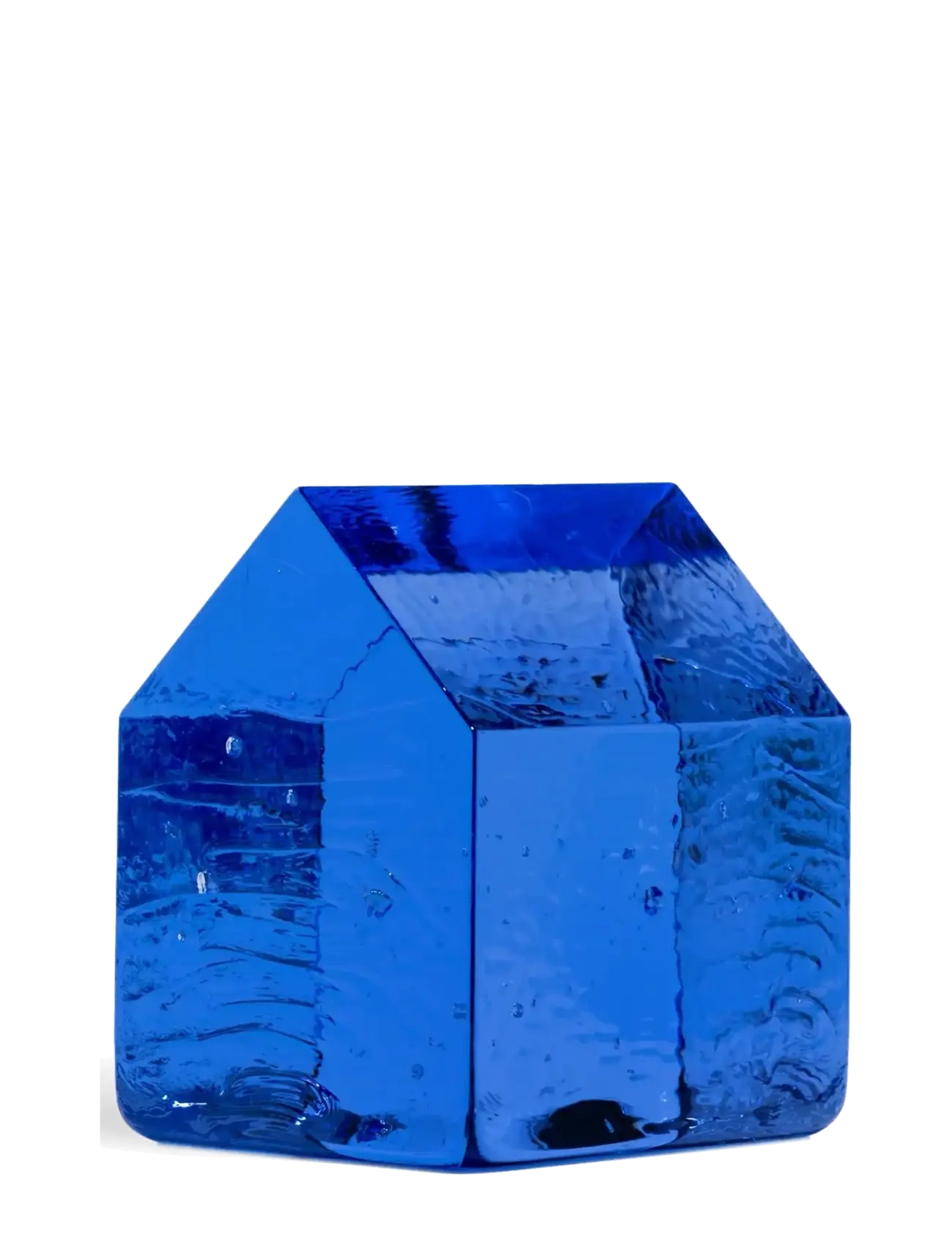 Kosta Boda Kosta House Blue Medium, Figur og skulptur, Blå, Str: 9.9