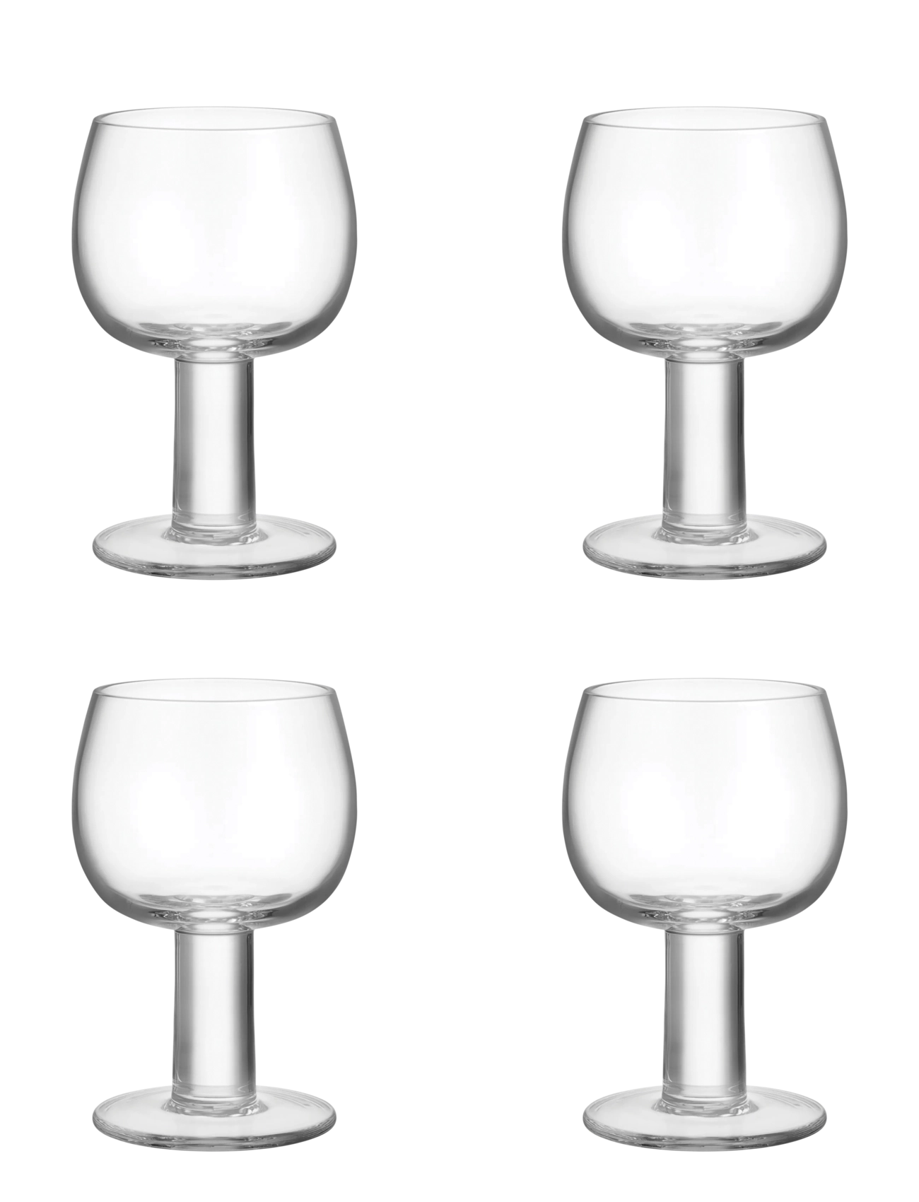 Kosta Boda Fars Glas 40cl 4-pack - Geschirr - CLEAR / undefined
