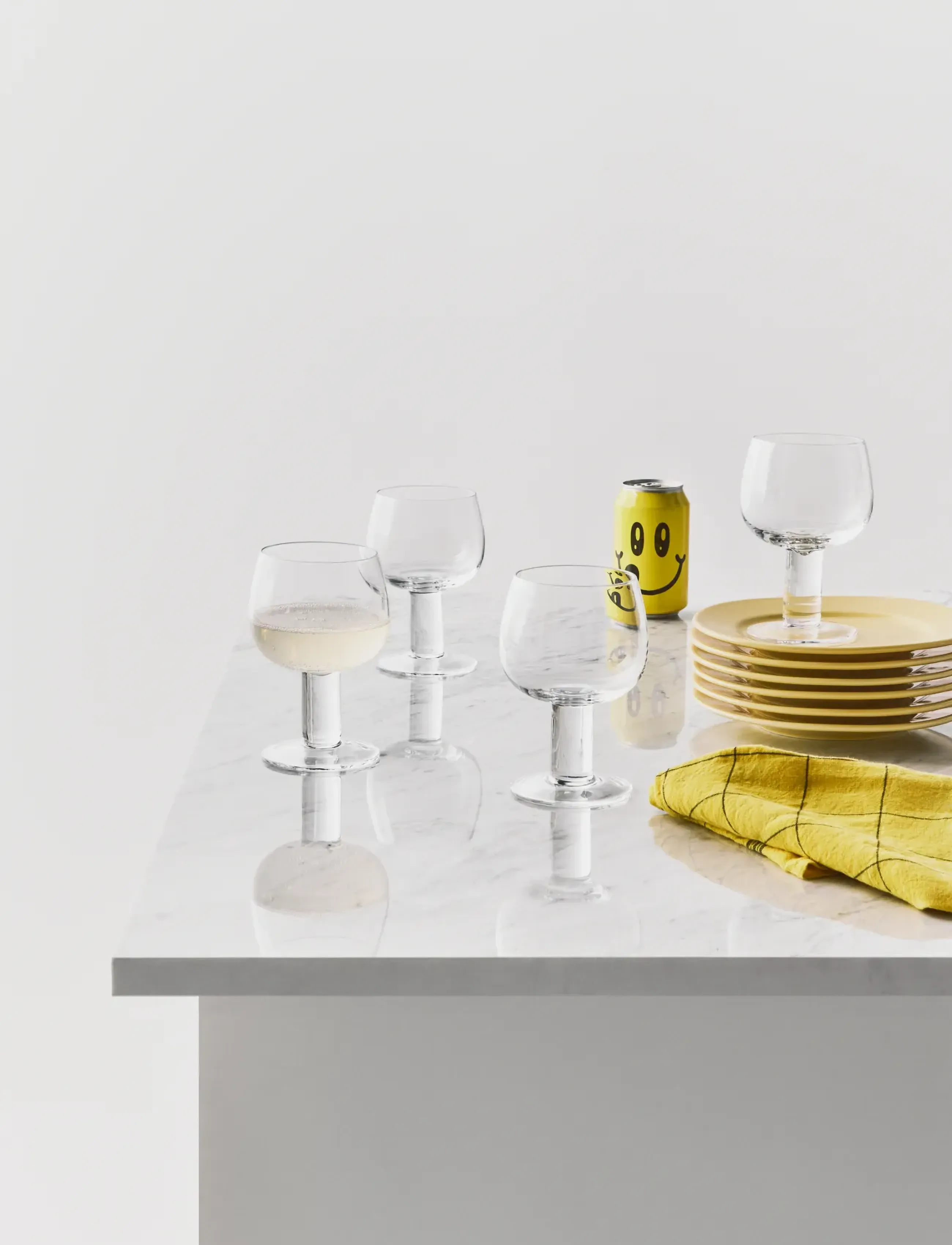 Kosta Boda - Fars Glas 40cl 4-pack - rotweingläser - clear - 3