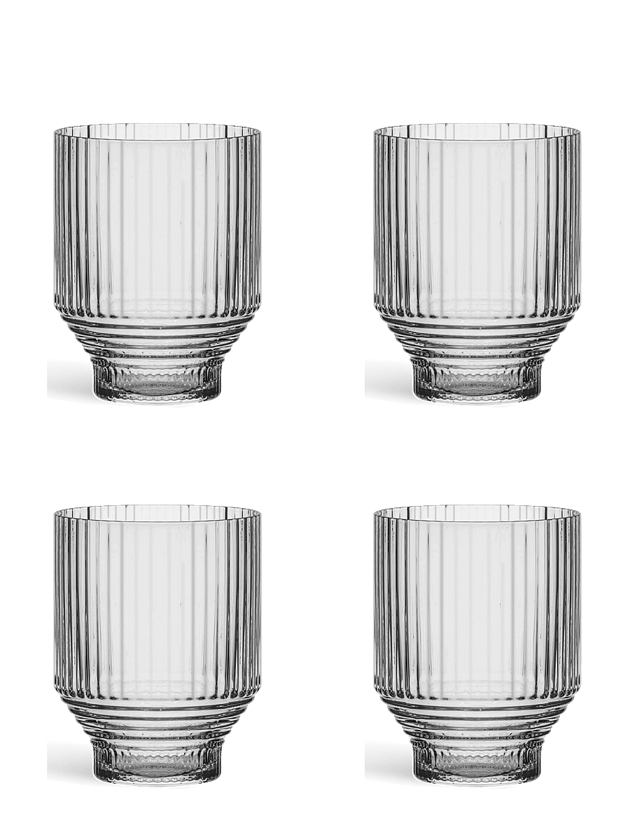 Kosta Boda - Pavilion Lowball 30cl 4-pack - trinkgläser - clear - 1