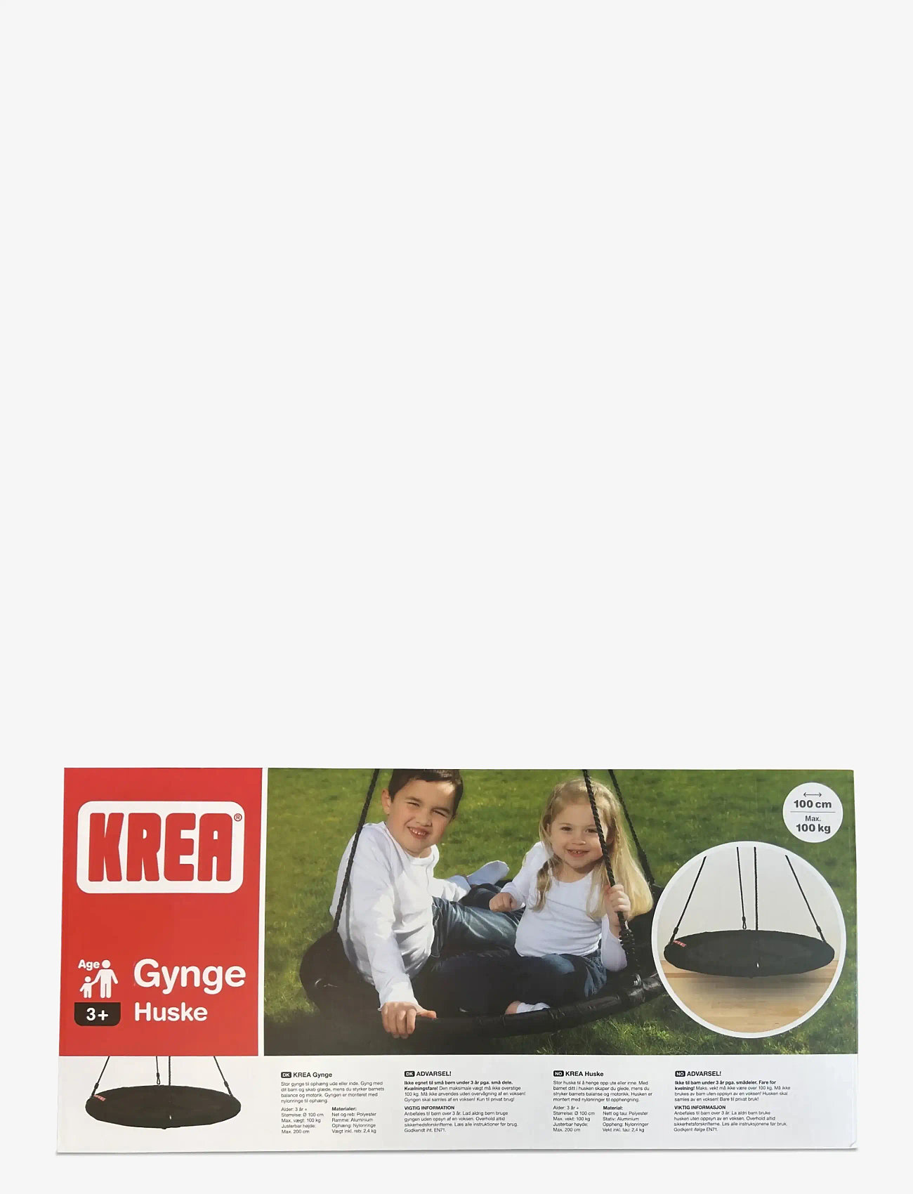 KREA - KREA Swing Black, D100 CM - gungor - multi - 1