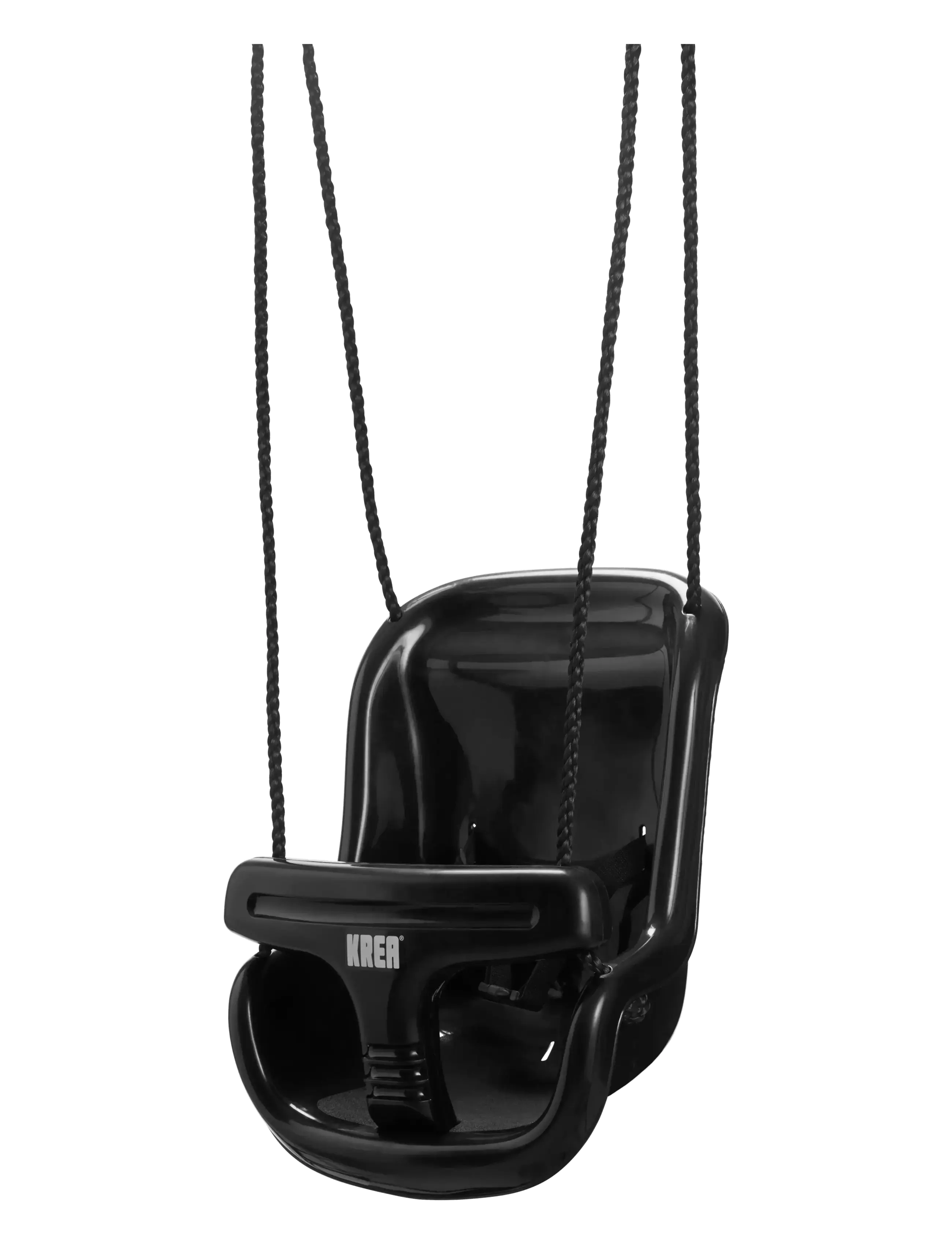 KREA KREA Swing w/High Back In Plastic Black - Toys - MULTI / black