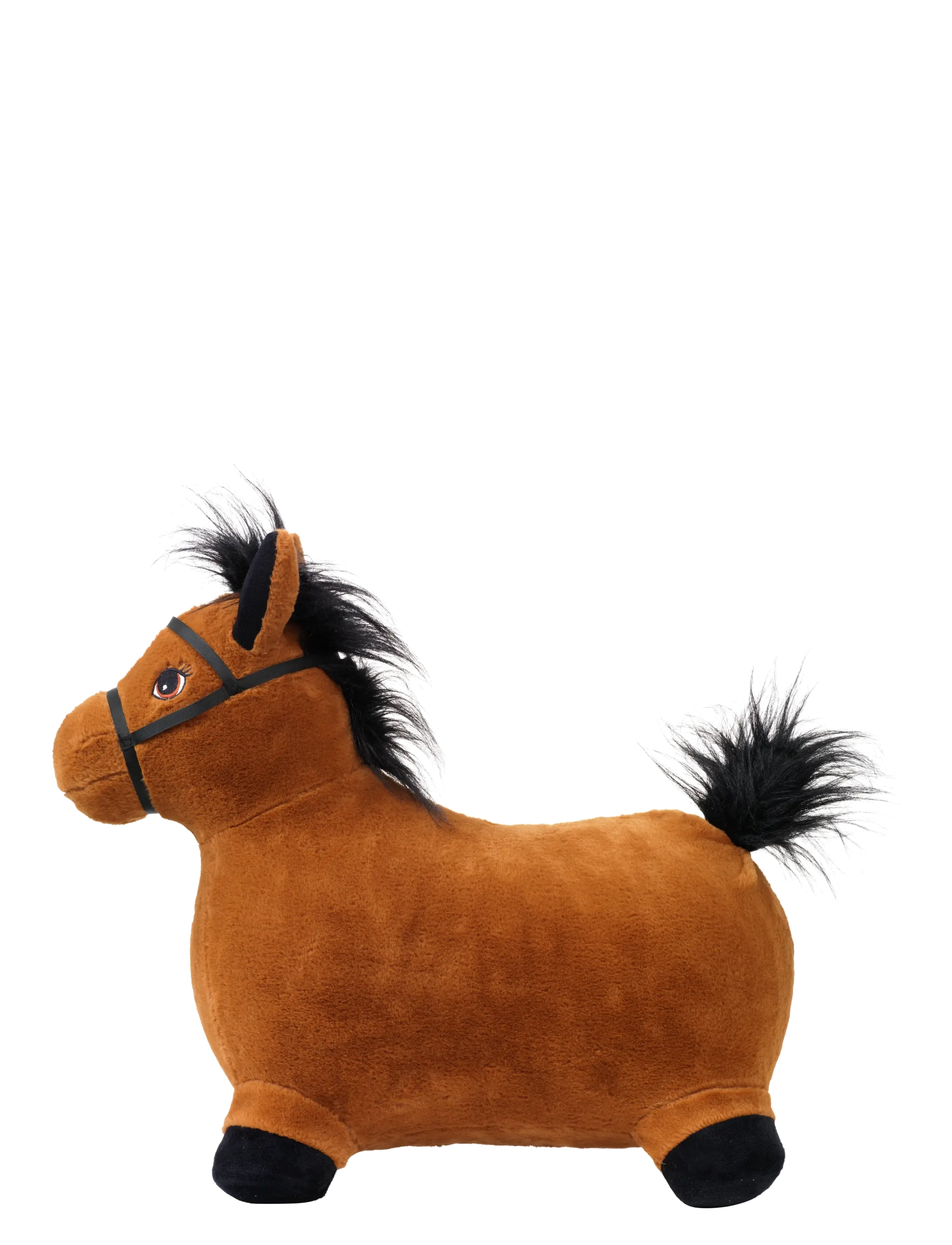 KREA KREA Hop And Bounce Plush Horse, Brown - Toys - MULTI / brown