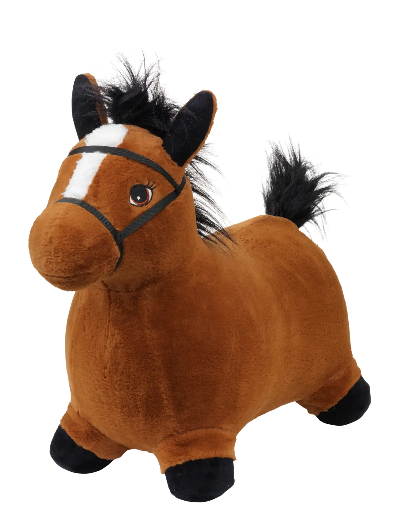 KREA - KREA Hop And Bounce Plush Horse, Brown - gåbiler - multi - 2