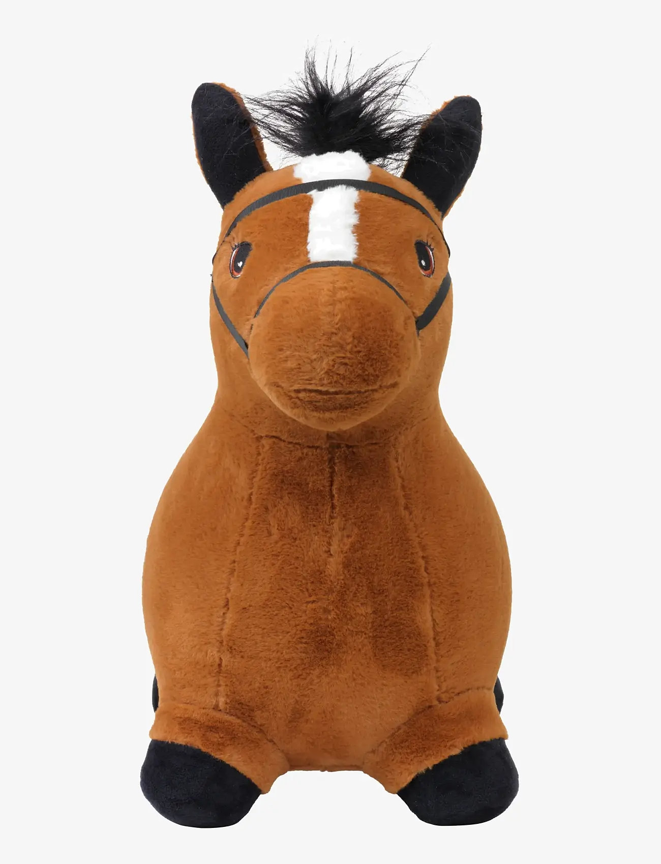 KREA - KREA Hop And Bounce Plush Horse, Brown - gåbilar - multi - 3