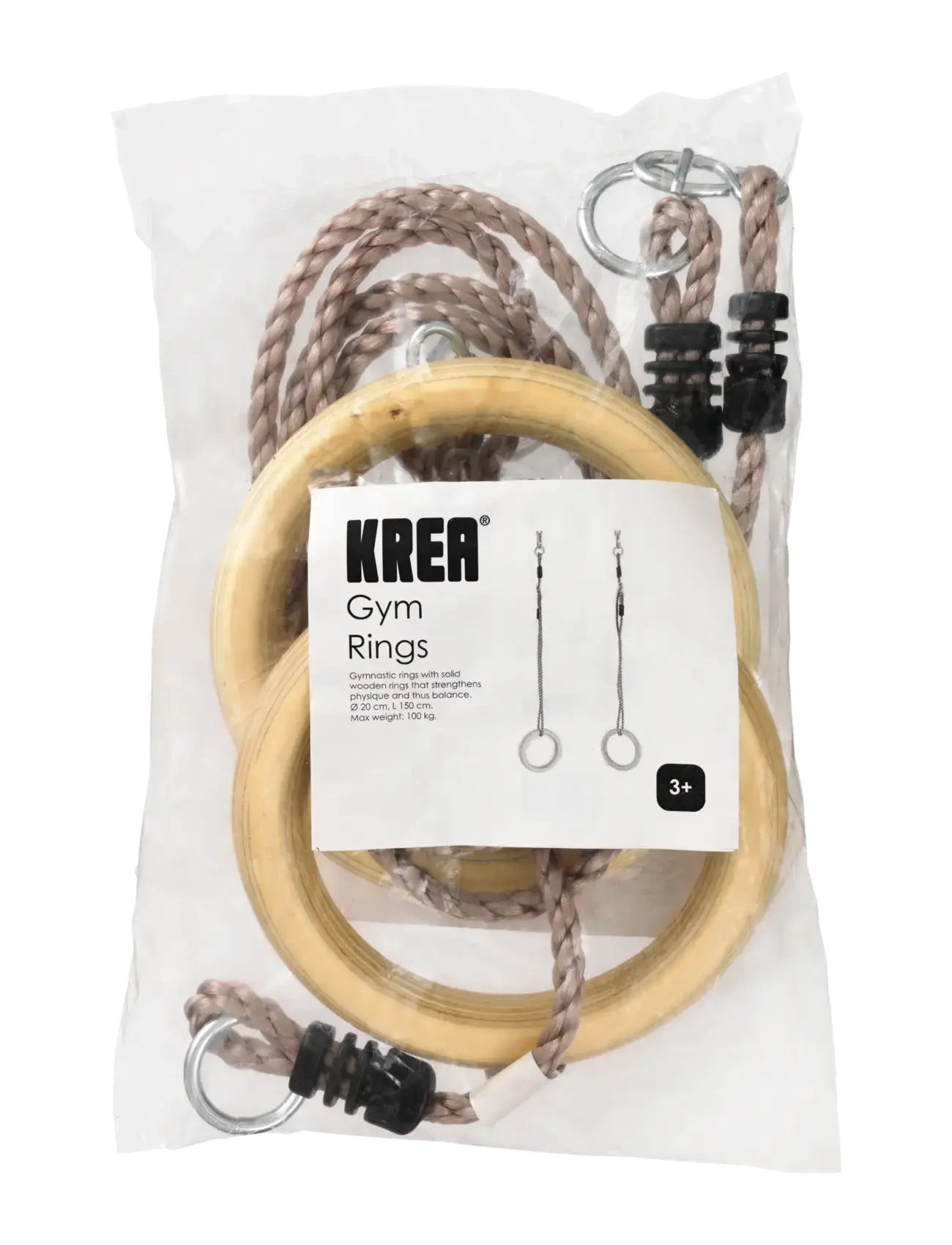KREA - KREA Gym Rings - udendørs spil & sport - multi - 2