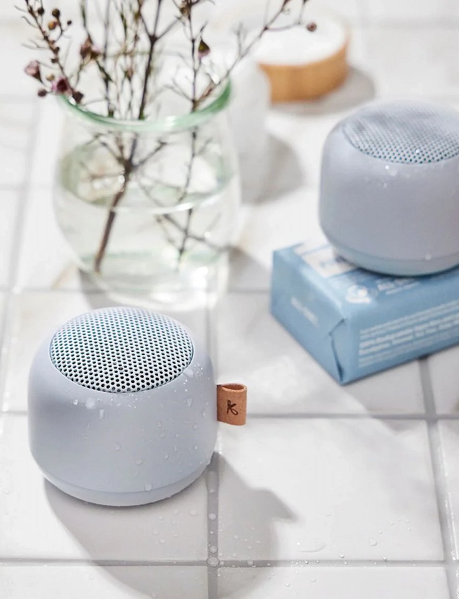Kreafunk - aLIGHT Bluetooth Speaker - kaasaskantavad lambid - cloudy blue - 3