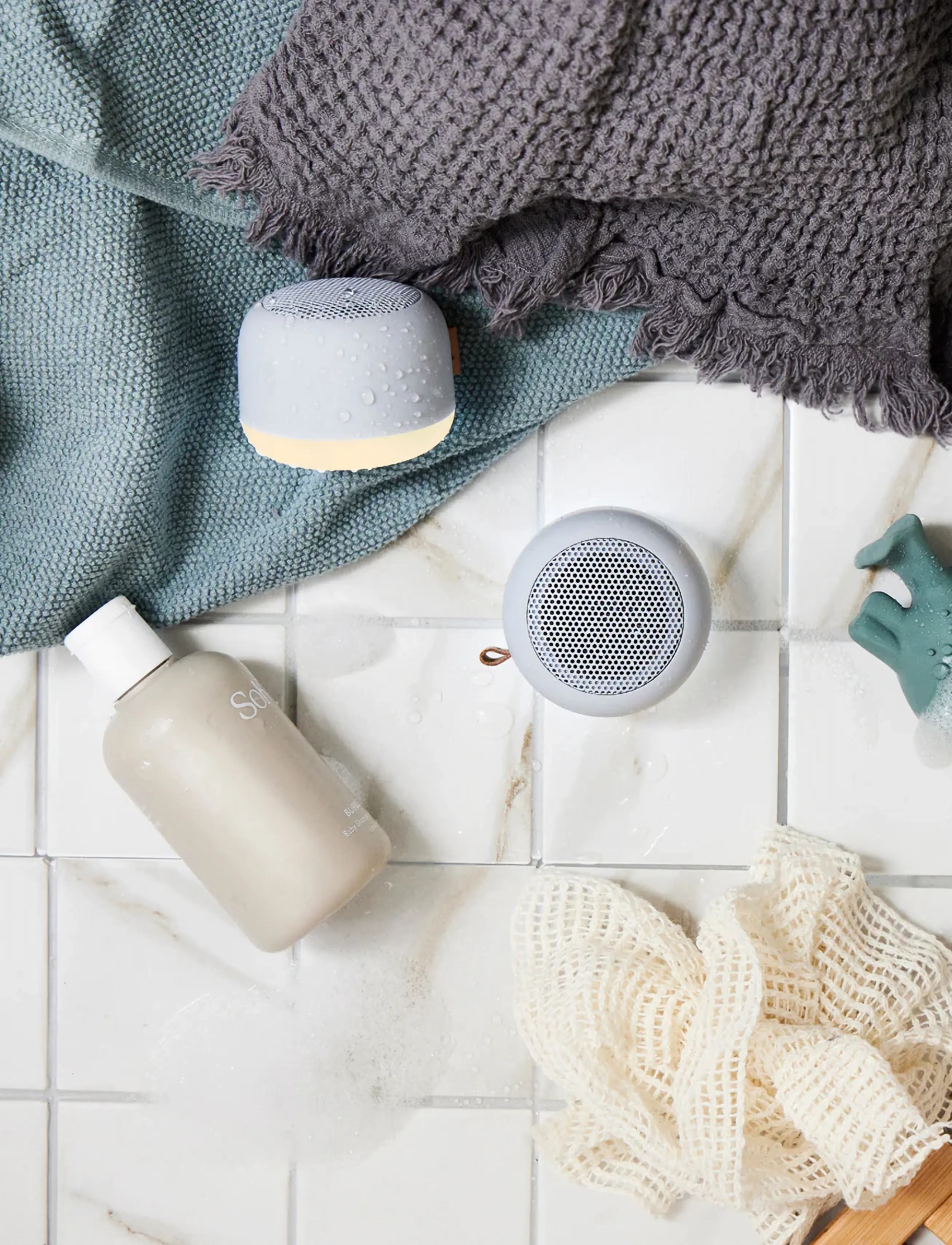 Kreafunk - aLIGHT Bluetooth Speaker - kaasaskantavad lambid - cloudy blue - 4