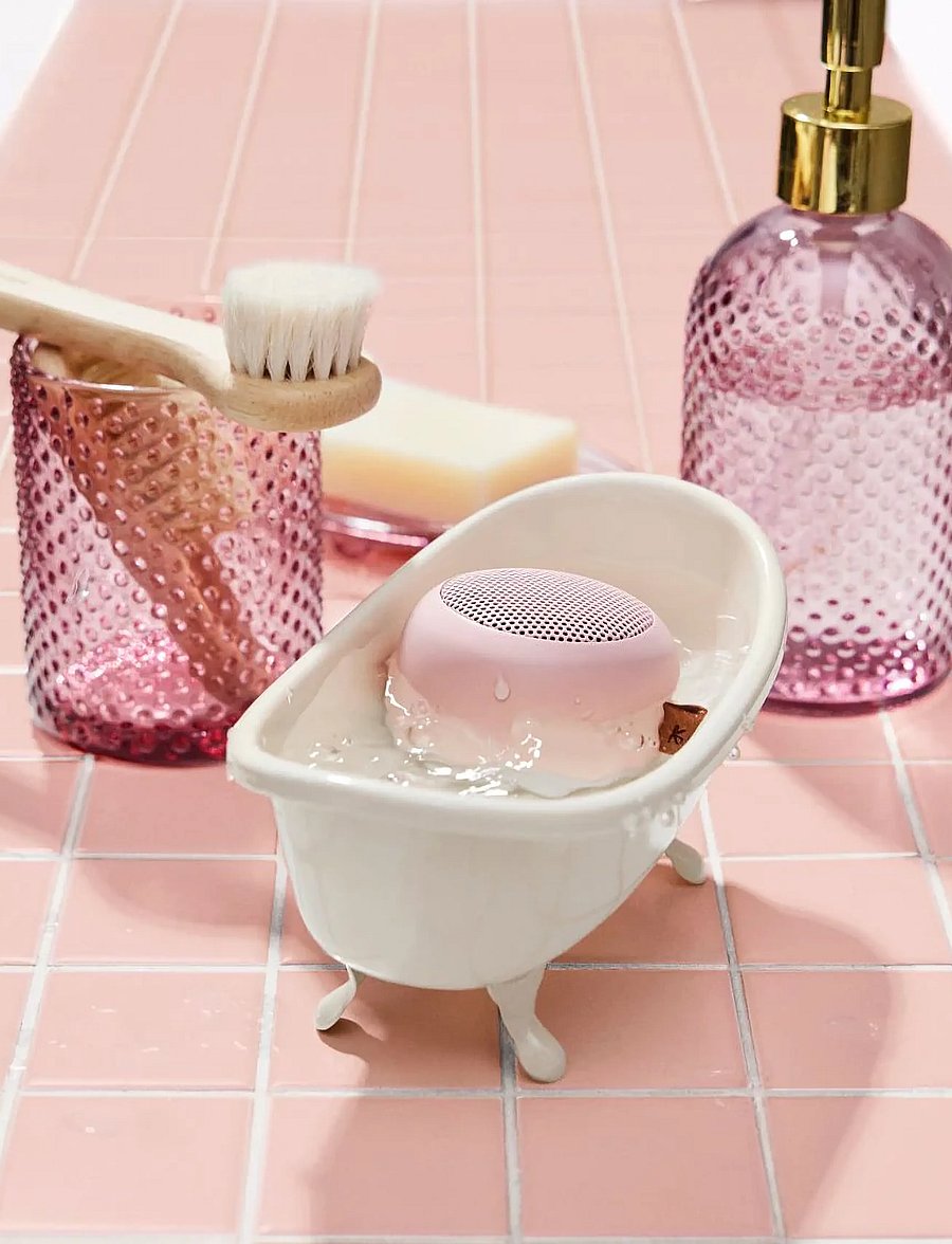 Kreafunk - aLIGHT Bluetooth Speaker - kaasaskantavad lambid - dusty rose - 0