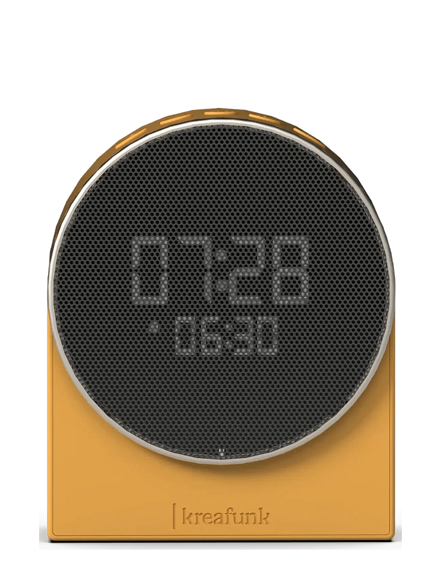 Kreafunk - Ivy Alarm clock - mango burst - 1