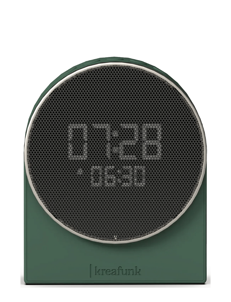 Kreafunk - Ivy Alarm clock - wecker - nordic green - 1