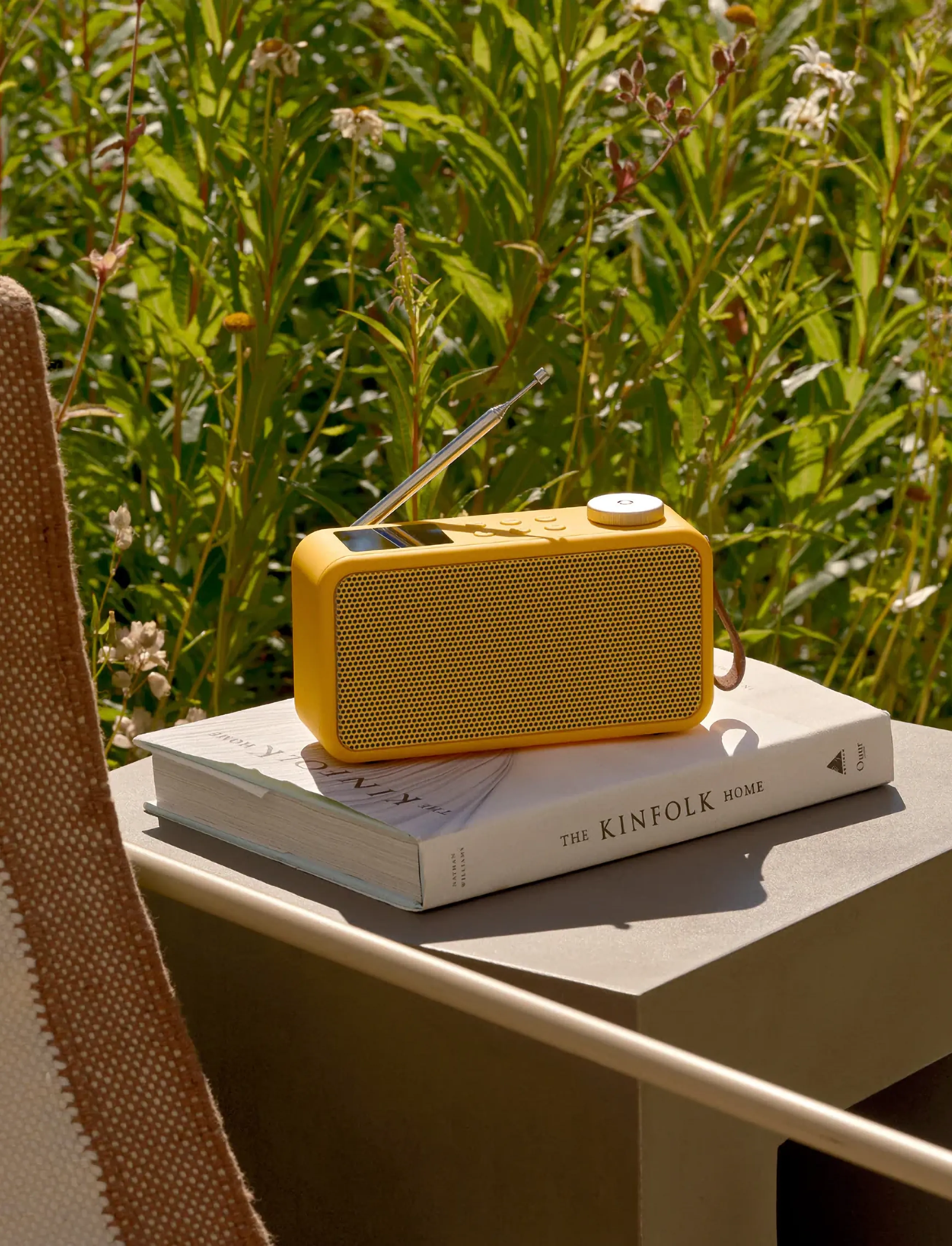 Kreafunk Atune 2 Dab+ Radio & Bluetooth Højttaler, 19.5X 7.0X 10.9 cm, Yellow, Hjemmeelektronik > Højttalere, Unisex