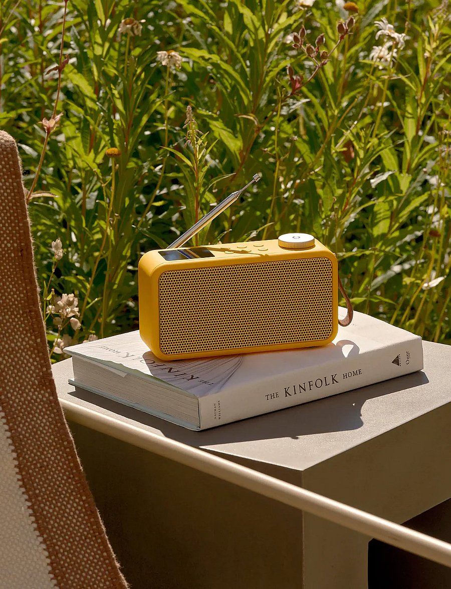 Kreafunk - aTUNE 2 DAB+ Radio & Bluetooth speaker - mango burst - 0