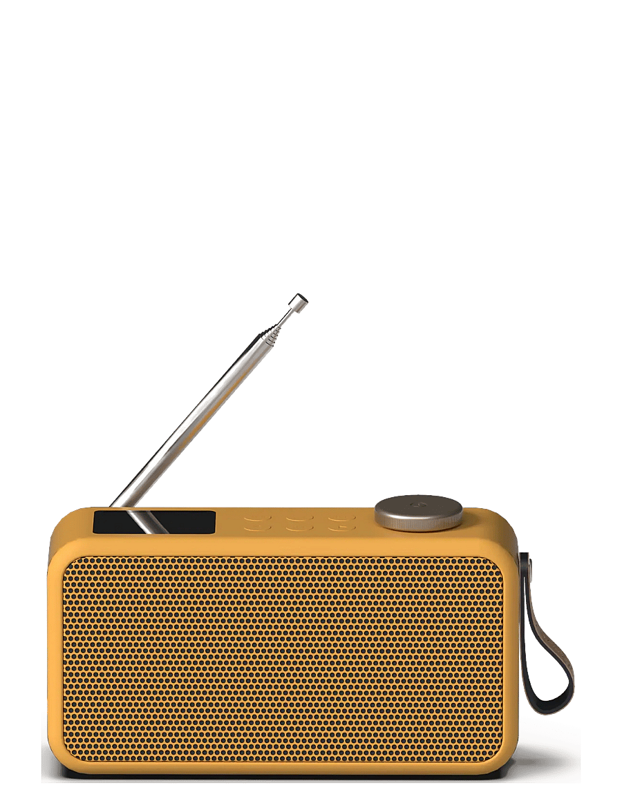 Kreafunk - aTUNE 2 DAB+ Radio & Bluetooth speaker - mango burst - 3