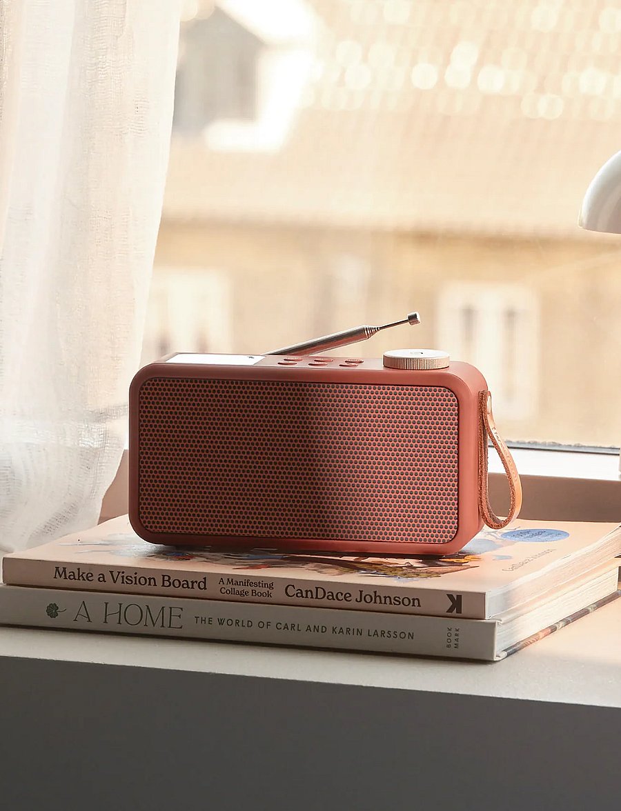 Kreafunk - aTUNE 2 DAB+ Radio & Bluetooth speaker - terracotta - 0