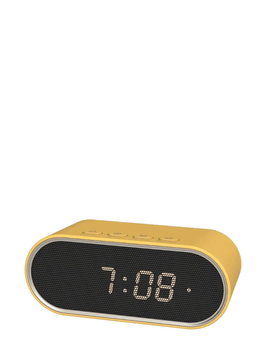 Kreafunk - Wakie mini Alarm clock - Äratuskellad - mango burst - 1