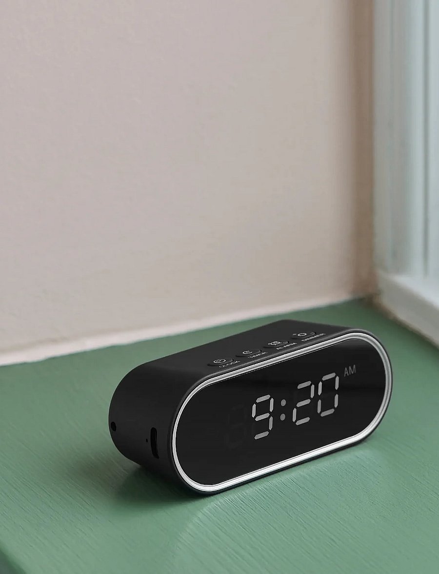 Kreafunk - Wakie mini Alarm clock - Äratuskellad - mango burst - 0