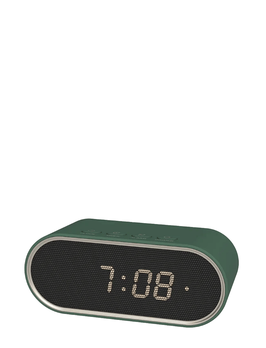 Kreafunk - Wakie mini Alarm clock - Äratuskellad - nordic green - 1