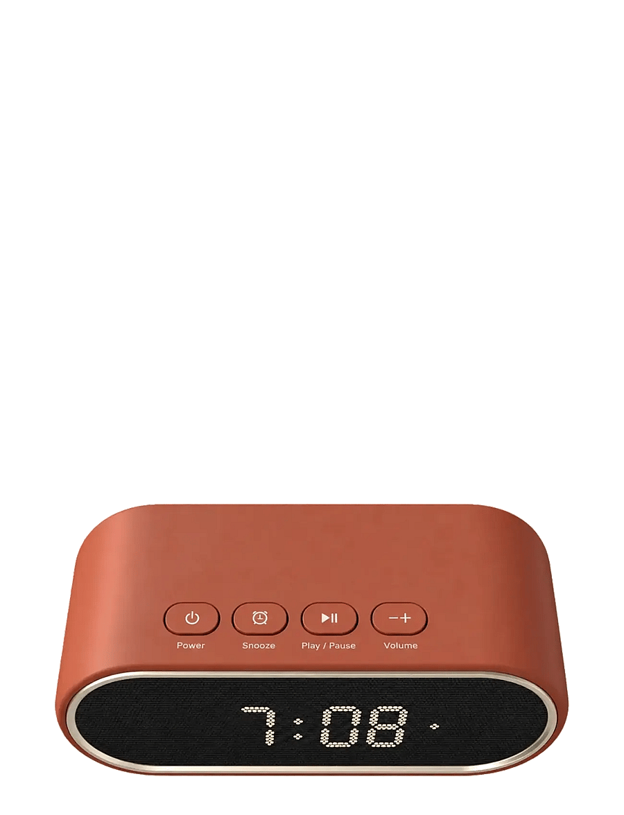 Kreafunk - Wakie mini Alarm clock - Äratuskellad - terracotta - 2