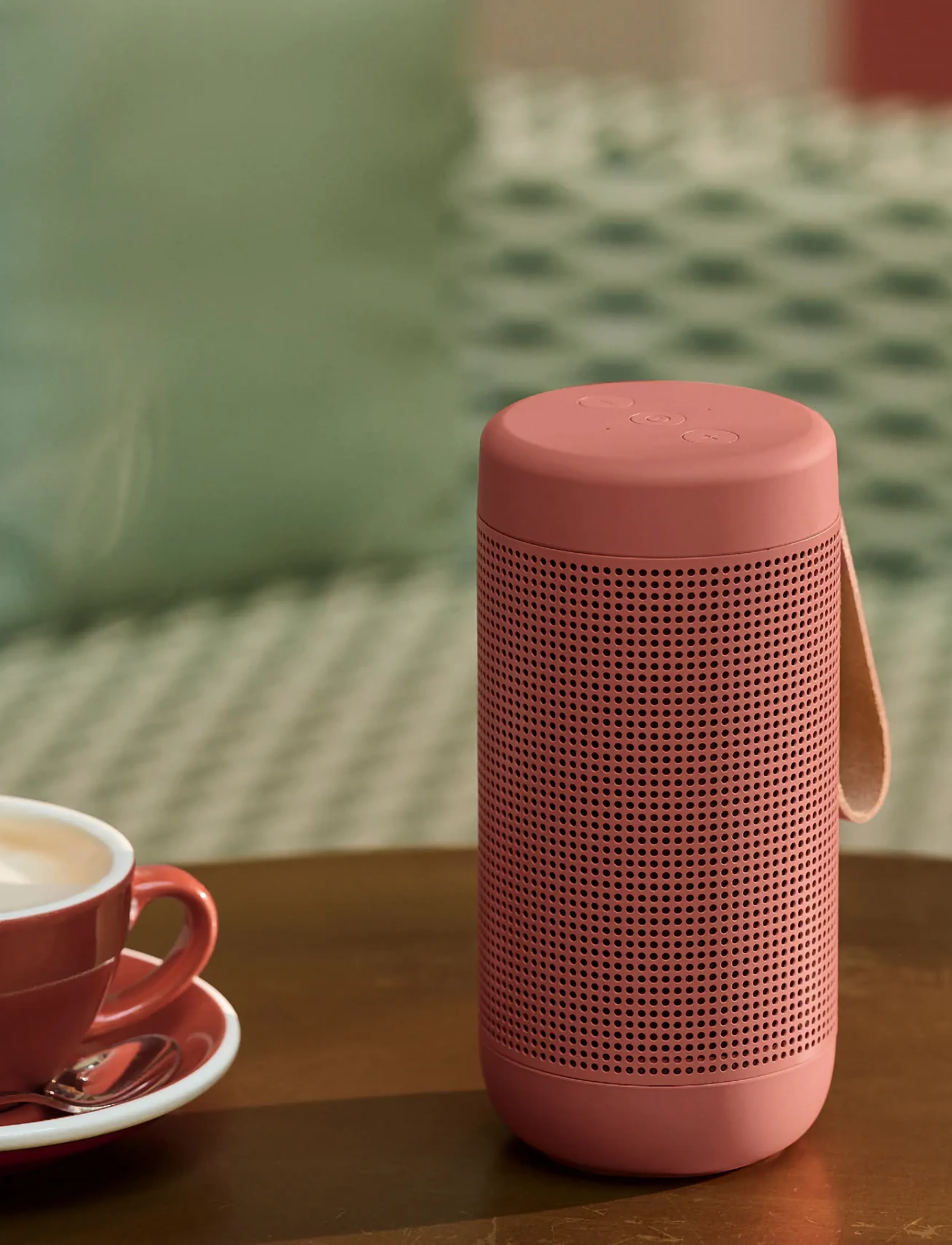 Kreafunk Acoustic Ensemble Bluetooth Højttaler, 17.5X 8.5X 8.5 cm, Home Electronics, Rot - Speakers, Homeware