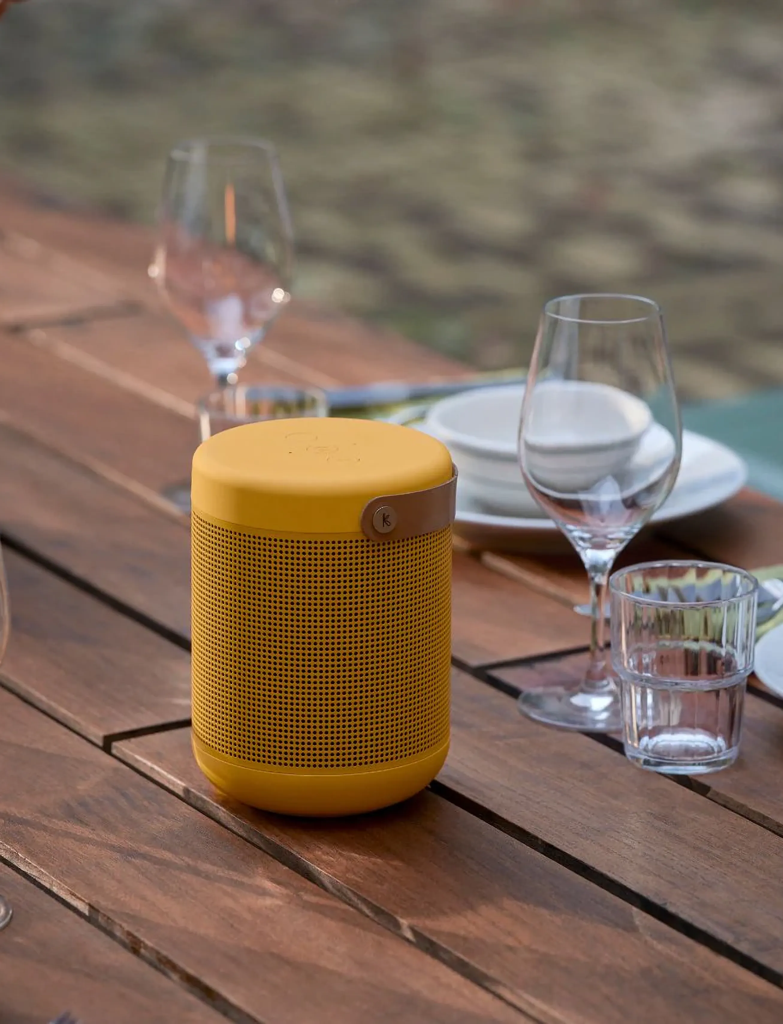 Kreafunk Amajor Ensemble Bluetooth Højttaler, 17.6X 12.8X 12.8 cm, Home Electronics, Gelb - Speakers, Homeware