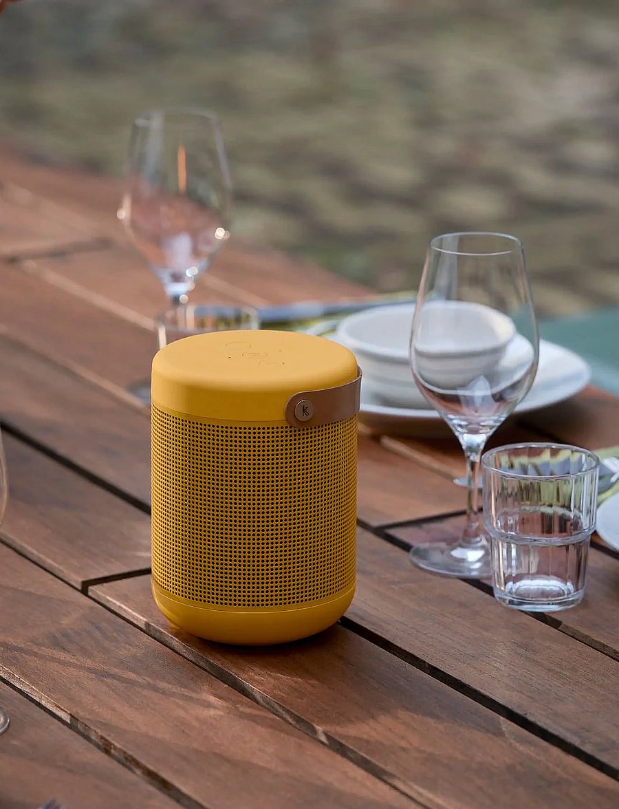 Kreafunk - aMAJOR Ensemble Bluetooth Speaker - mango burst - 0