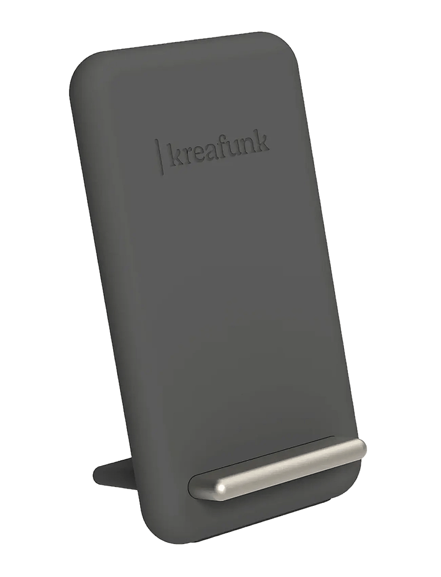 Kreafunk - reCHARGE Wireless charger - black - 1