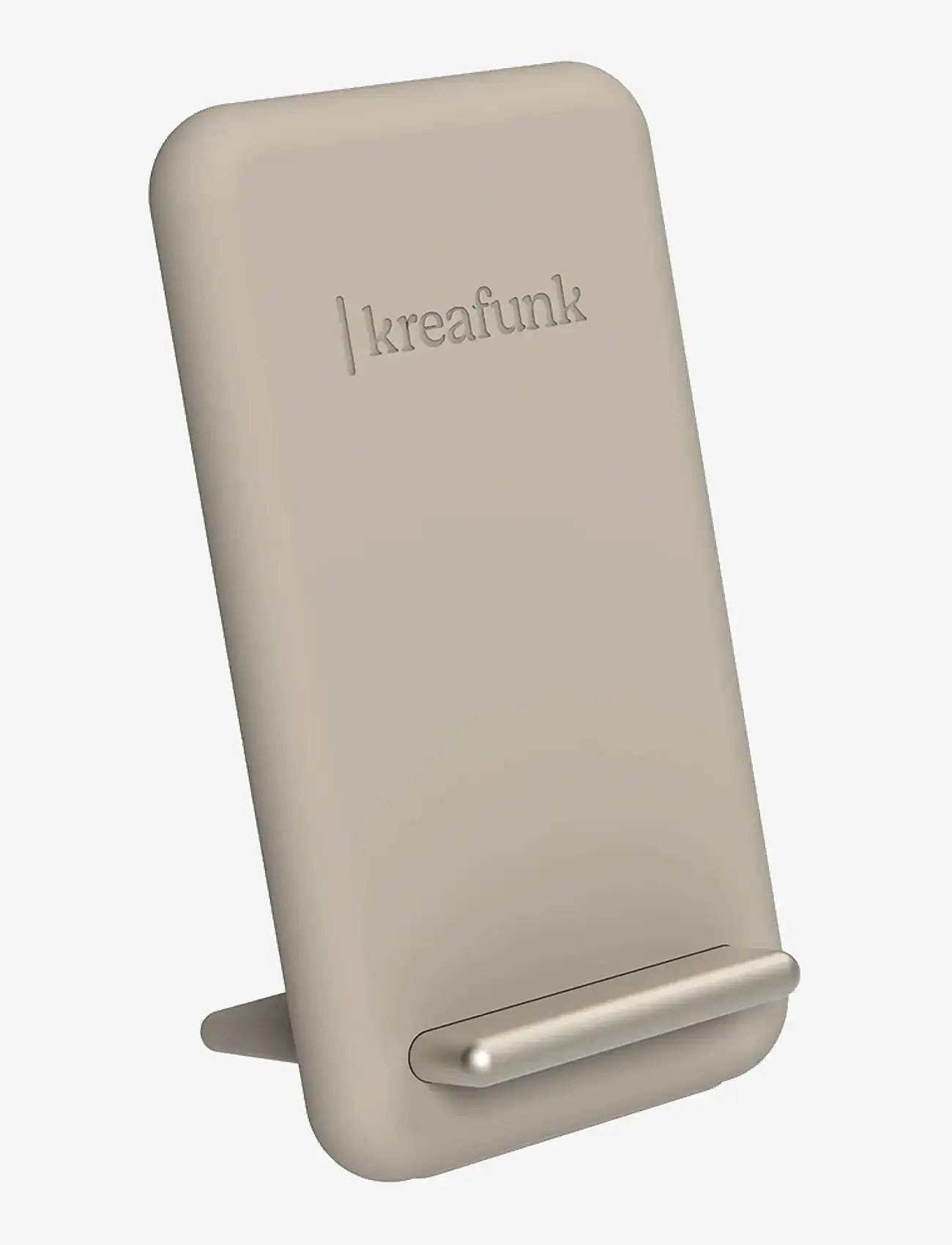 Kreafunk - reCHARGE Trådløs oplader - opladere - ivory sand - 1