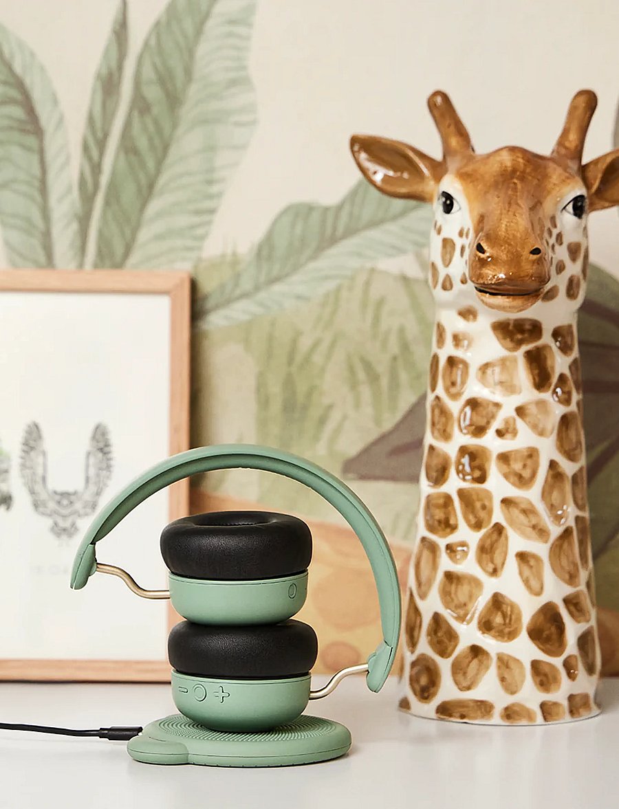 Kreafunk - Buzz Safe Audio ANC headphones - kõrvaklapid - dusty green - 4