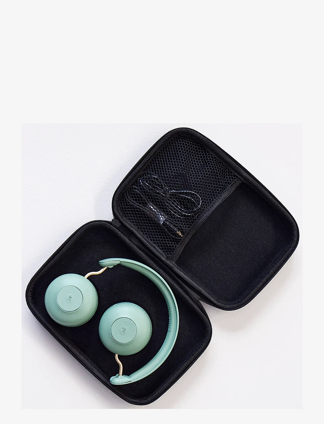 Kreafunk - Buzz  – Safe Audio ANC hovedtelefoner - headsets - dusty green - 3